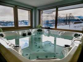 Domek w górach z Jacuzzi na Wyłączność Cisza Piękne Widoki na Góry