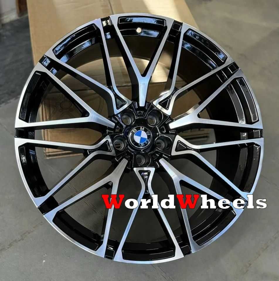 Диски R20 R21 5x120 BMW X5 X6 E70 F15 E71 F16 818 стиль різноширокі