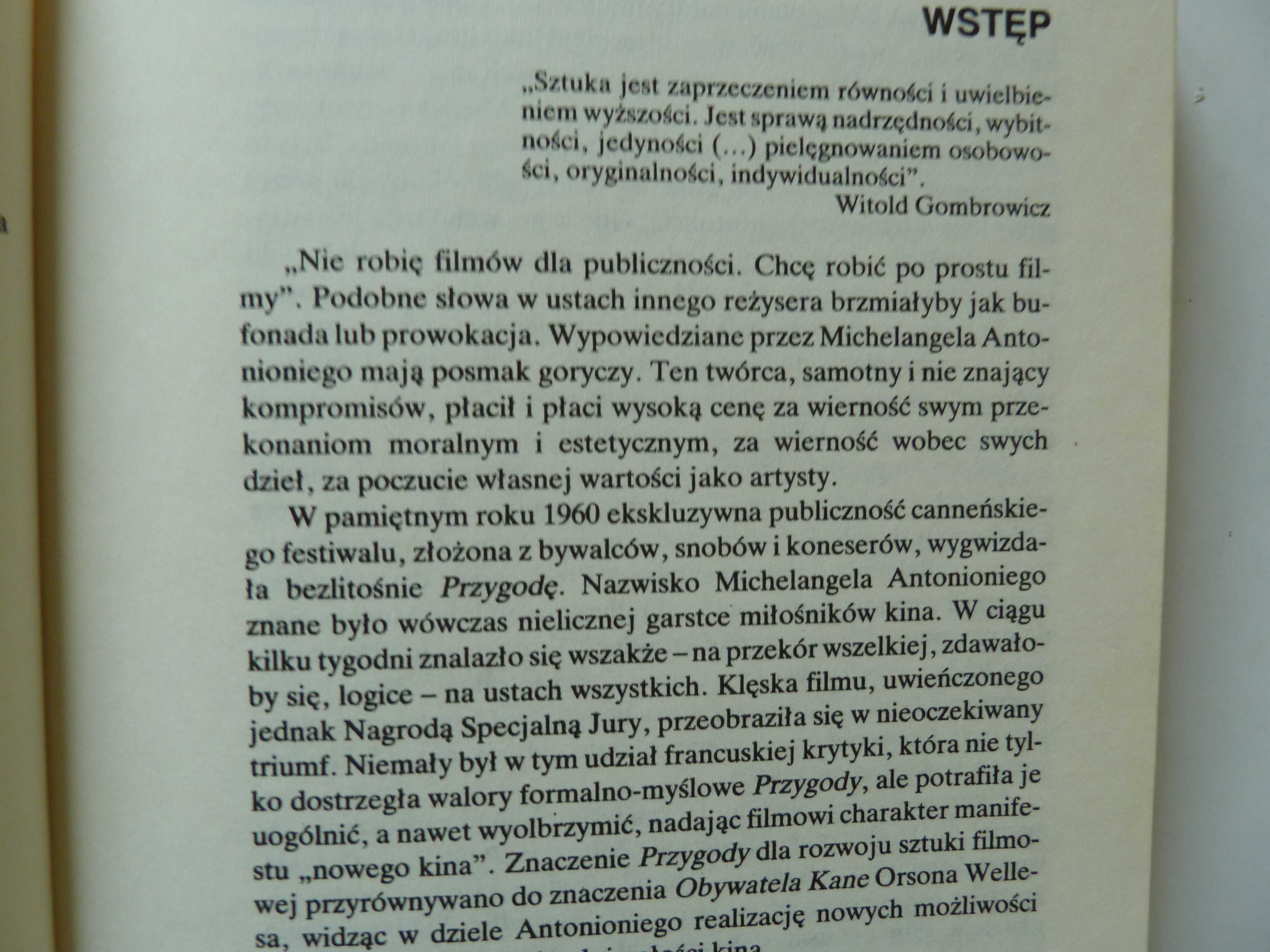 Antonioni  scenariusze