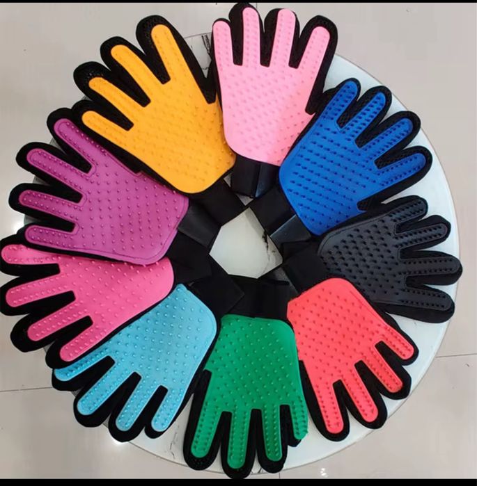 Luvas Silicone Pet Grooming