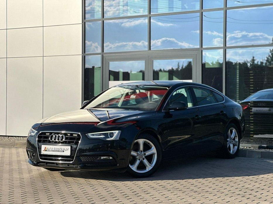 Audi A5 LED Bixenon Grzane fotele Climatronic Asystent Tempomat Navi GWARANCJA
