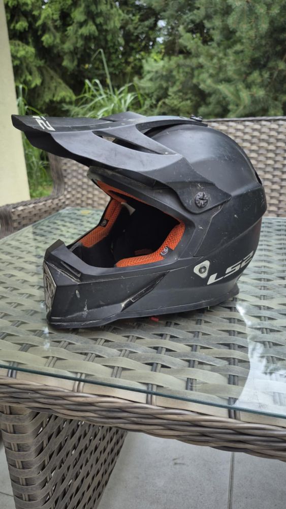 Kask LS2 fast ECR22_05 Cross Enduro quad black matt rozm. M
