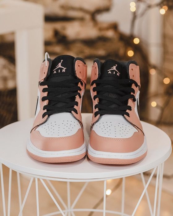 Buty Nike Air Jordan 1 Mid Pink Quartz 36-40 damskie trampki