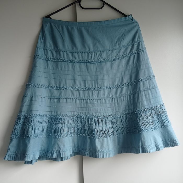 Błękitna spódnica. Jeans Petit. 10