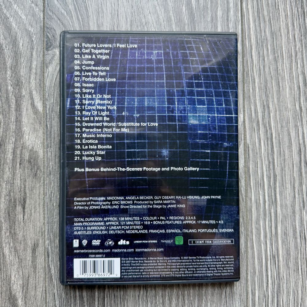 Madonna - The Confessions Tour DVD (2007)