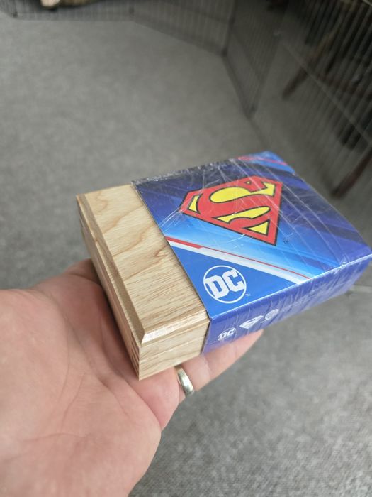 Ozdoba ze srebra o próbie 999  Superman 2 oz 9 Mennica Gdańska