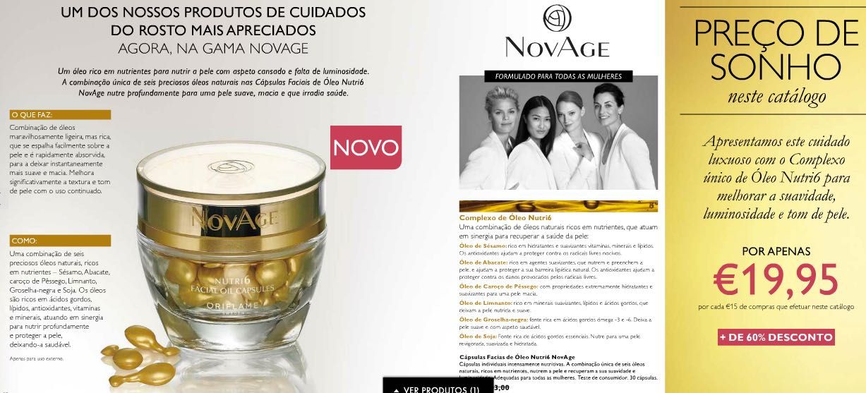 Cápsulas Hidratação Extra NovAge - Super Preço