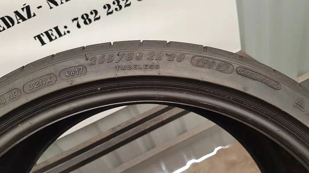 Michelin Pilot Sport 2/265/30/20/6mm (998)