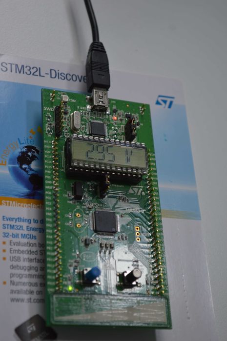 Отладочная плата STM32L DISCOVERY (микроконтроллер STM32L152R8T6)