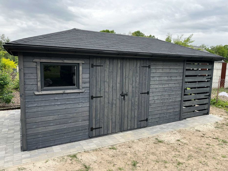 Domek narzędziowy Zeus 3m x 6m Altanka drewniana Domek - PRODUCENT