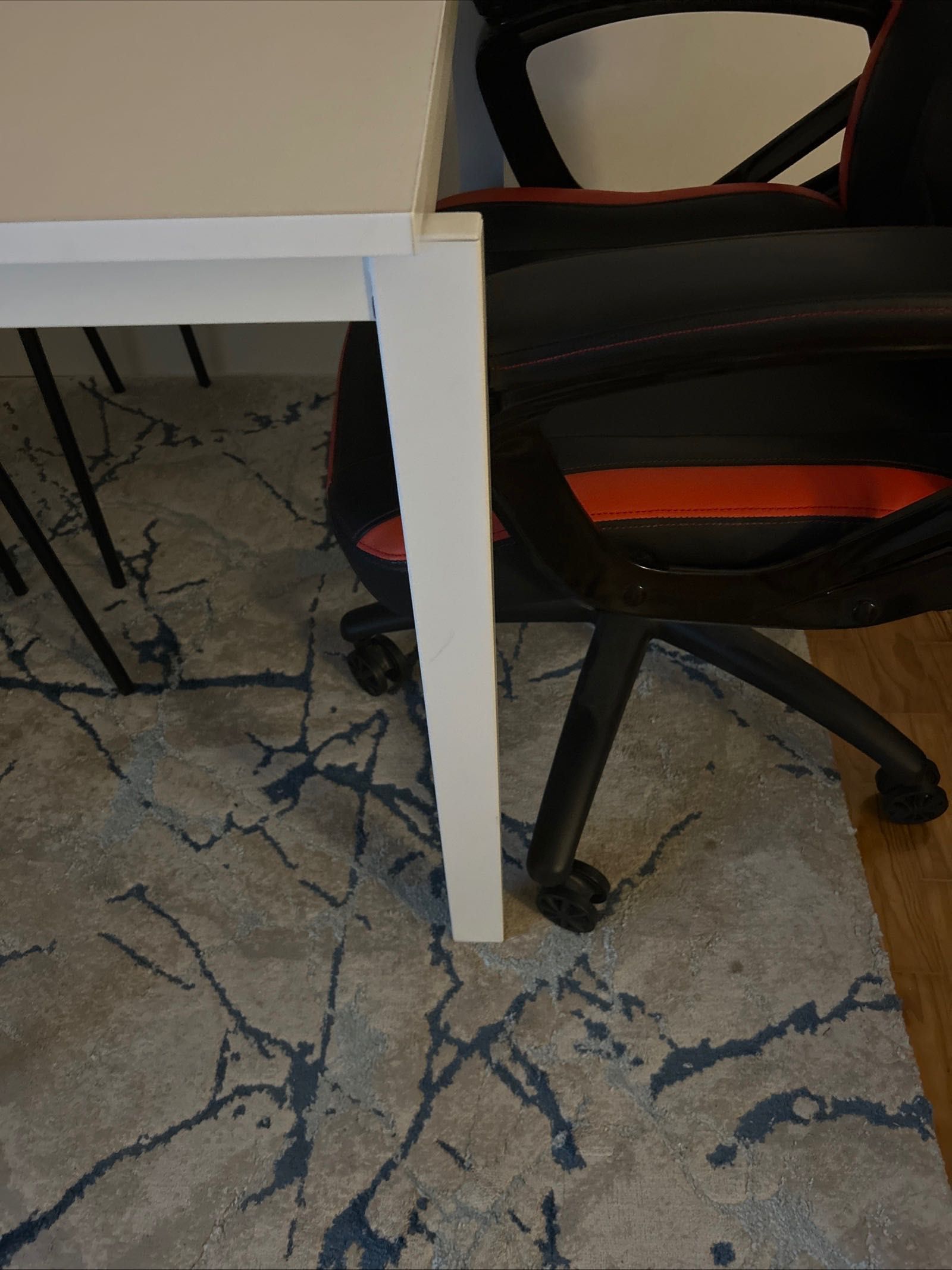 Ikea table complete with chairs