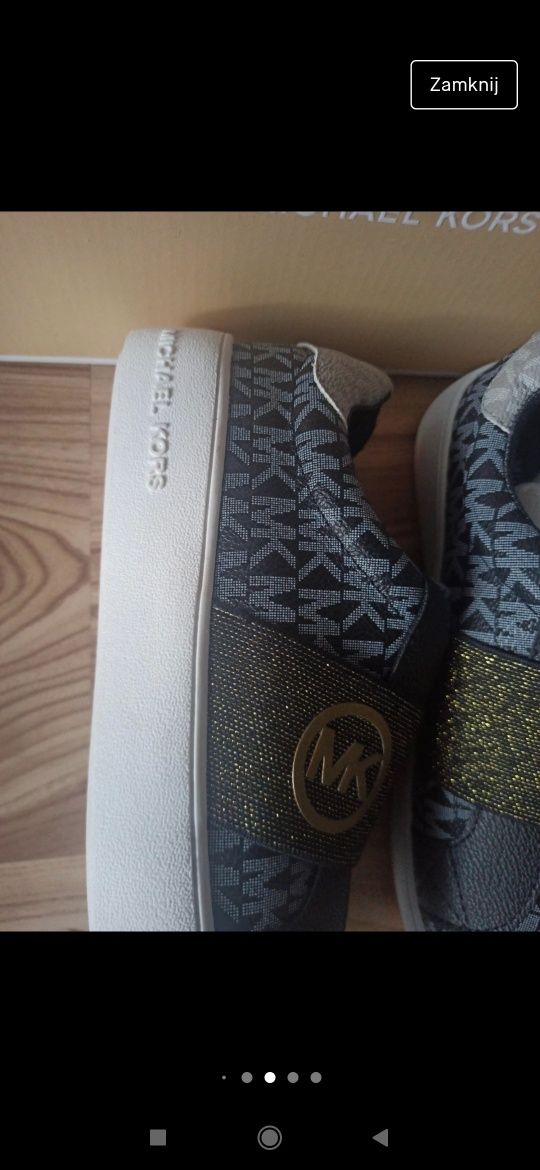 Nowe oryginalne slip on Michael Kors
