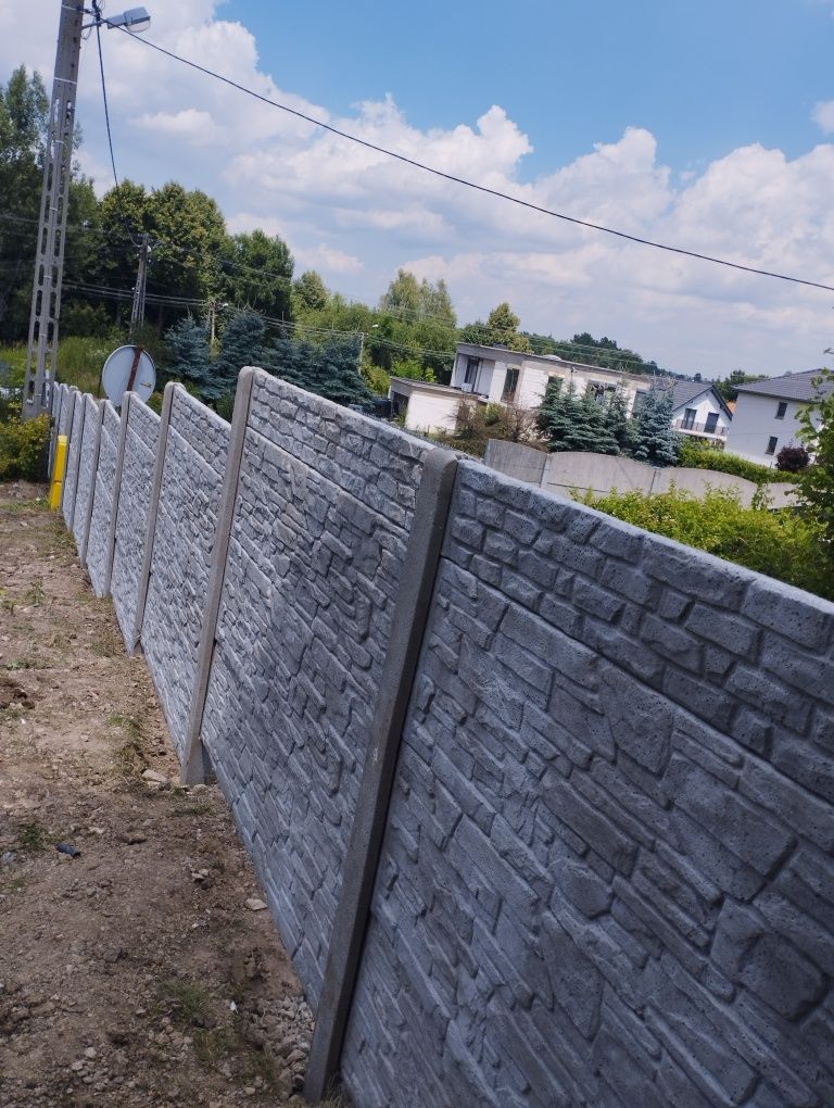 Ogrodzenie betonowe