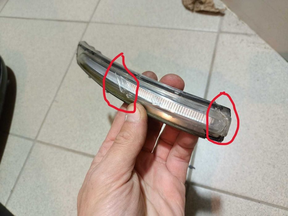 Lusterko zew. lewe Kia Optima IV(niekompletne-pod kamerę) + kierunki