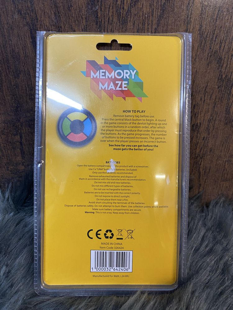 Gra Memory Maze