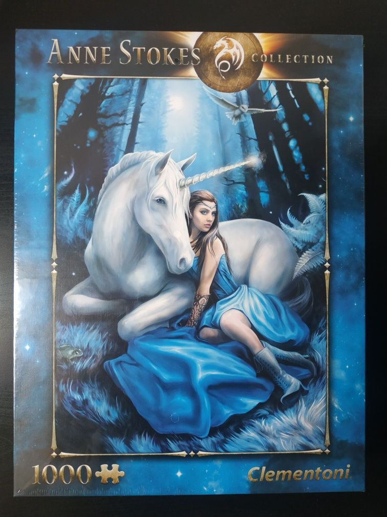 Puzzle 1000 Blue Moon Anne Stokes NOWE