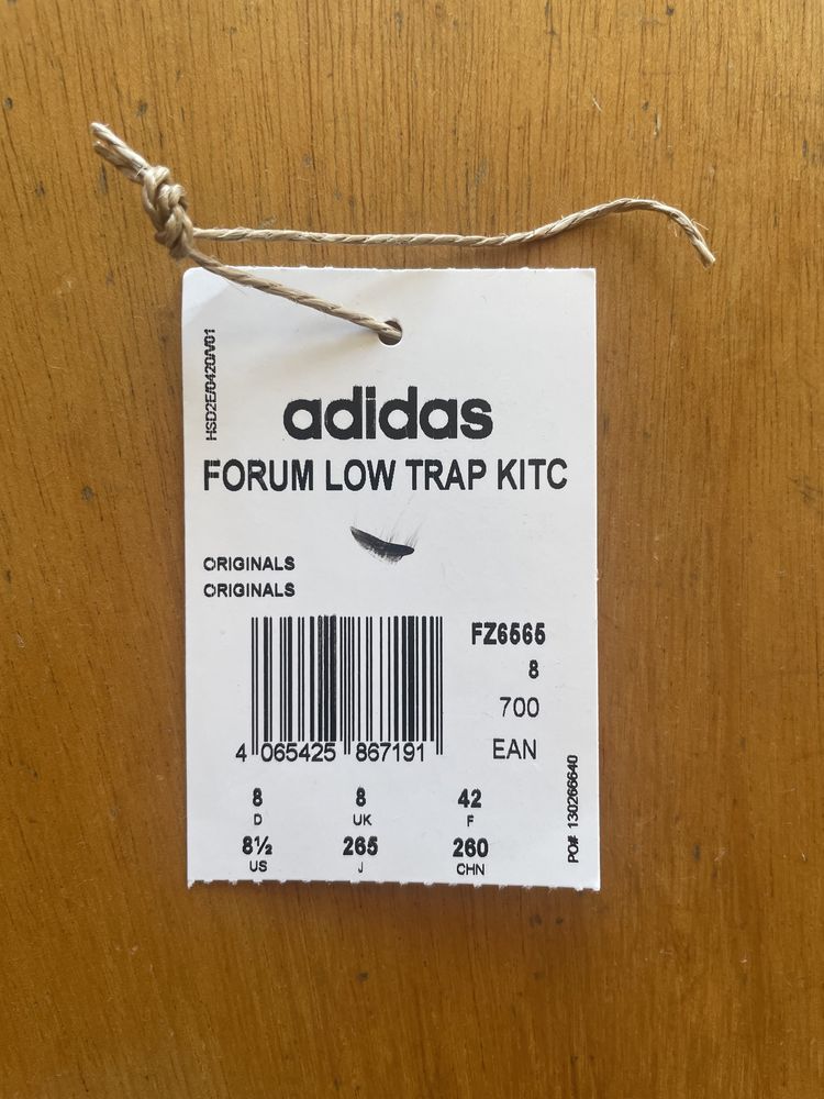 Ténis / Sapatilhas Adidas Forum Low Trap Kitchen, Nº 42