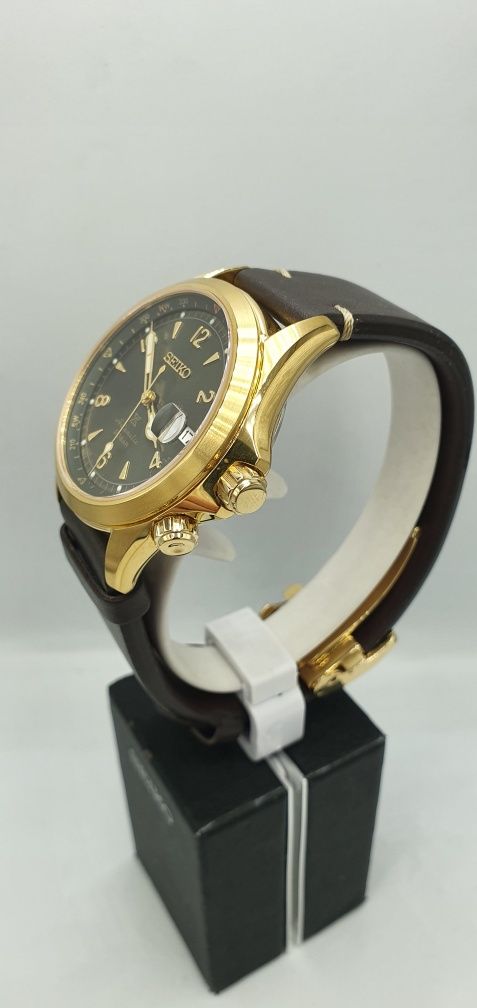 Seiko Prospex Alpinist Automatic - gold + green - Made in Japan