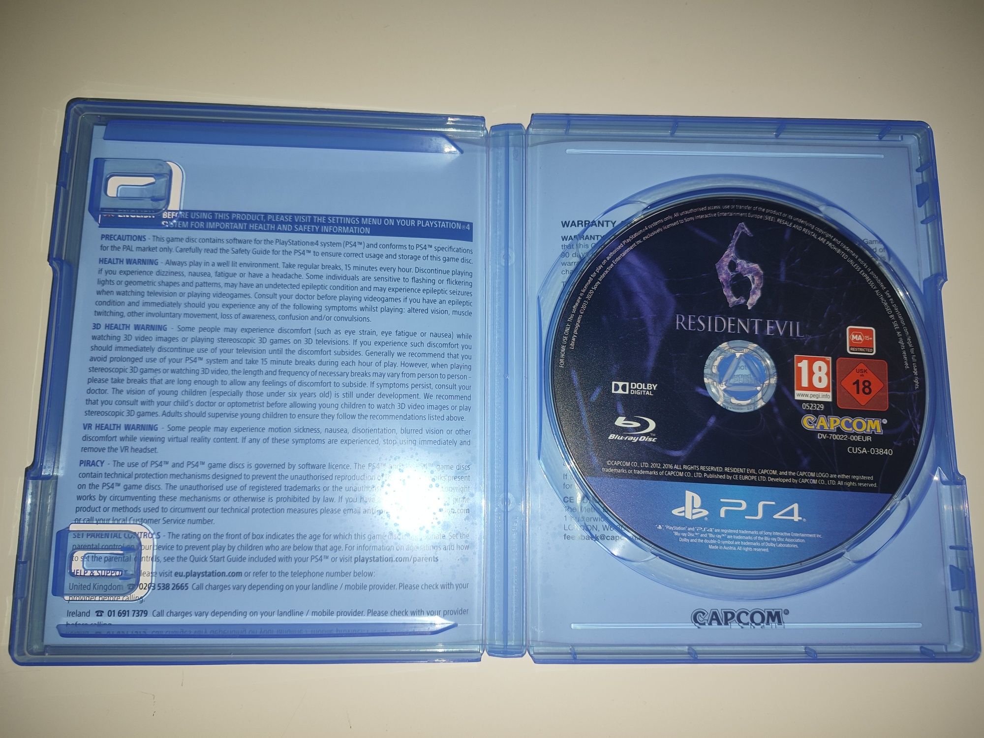 Gra Ps4 Resident Evil 6 gry PlayStation 4 Sniper Mafia Crash NFS GT 7