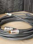 Kabel subwoofer Y 1RCA 2RCA 7.5m