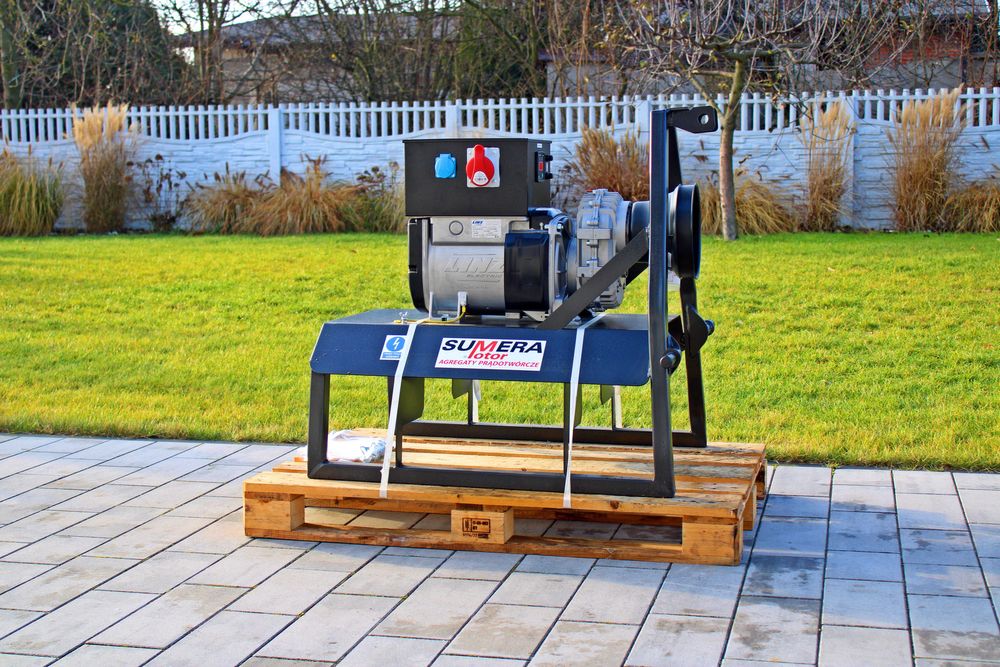 Agregat prądotwórczy na WOM Generator prądu prądotwórczy Prądnica