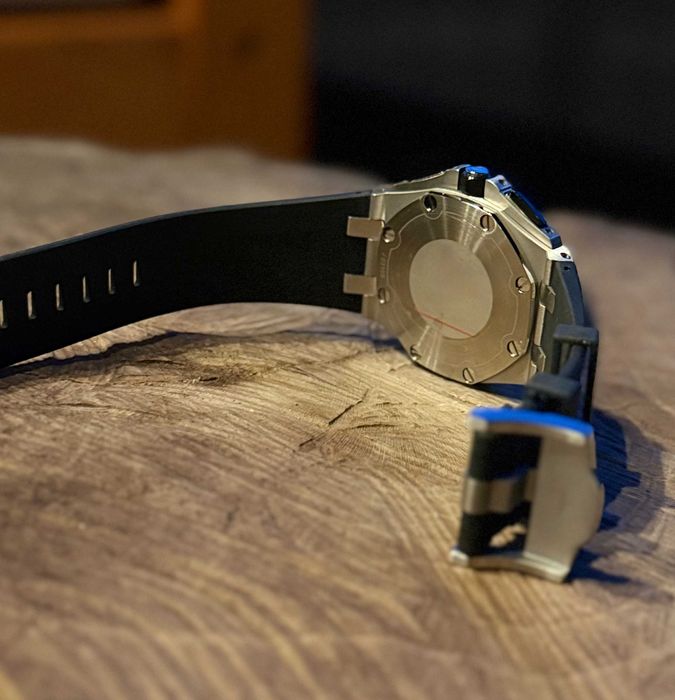 Relógio Suíço Royal King Jules Louis Edward - 42mm - Preto