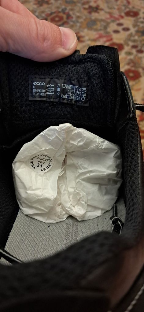 Полуботинки Ecco Multi-vent Gore-tex размер 45