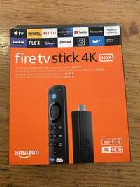 Fire TV Stick 4K MAX c/ Comando de Voz Alexa - AMAZON - NOVO