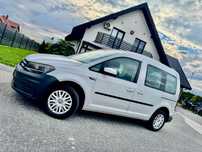 Volkswagen Caddy Salon Polska TDI PDC ASO 1 wł. 2x drzwi Duże radio! Furtki !! Brutto!