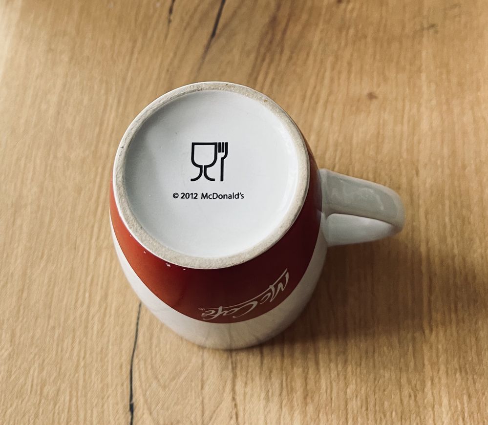 Kubek ceramiczny kolekcjonerski Mcdonald’s McCafe