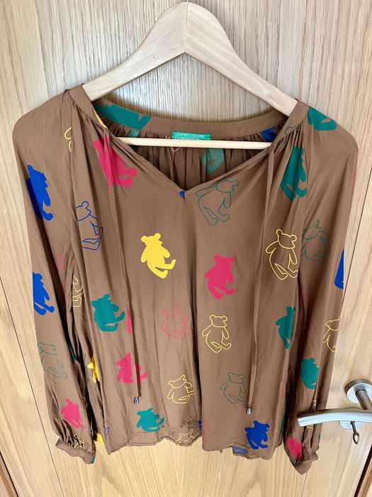Blusa Benetton ursos