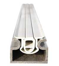 Listwa aluminiowa do mocowania folii tunelowej