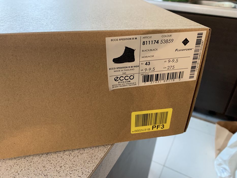 Buty Ecco Xpedition III M High r.43 Ocieplane Trekkingowe Turystyczne