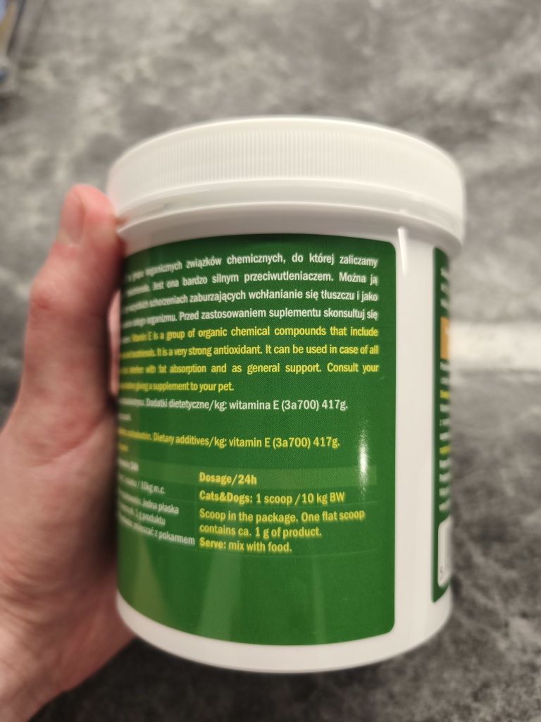 POKUSA RawDietLine Witamina E dla Psa i Kota