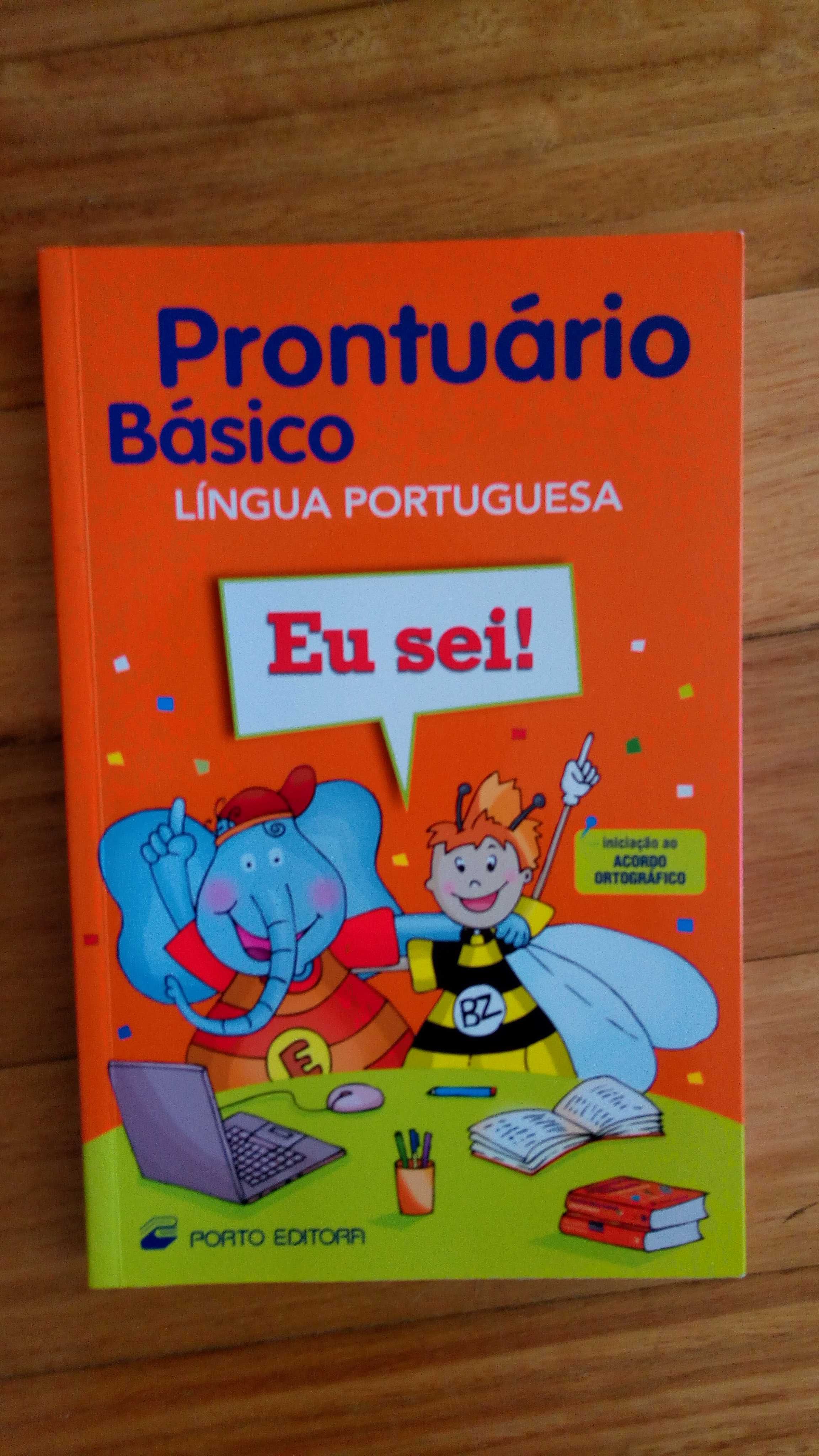 Livro "Prontuário Básico da Língua Portuguesa", Porto Editora