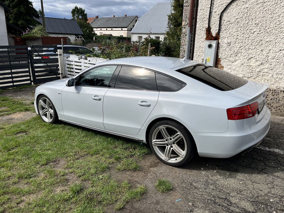 Piękne PERŁOWE AUDI a5(r.2016/2.0tdi/4x4)3x-S-Line.