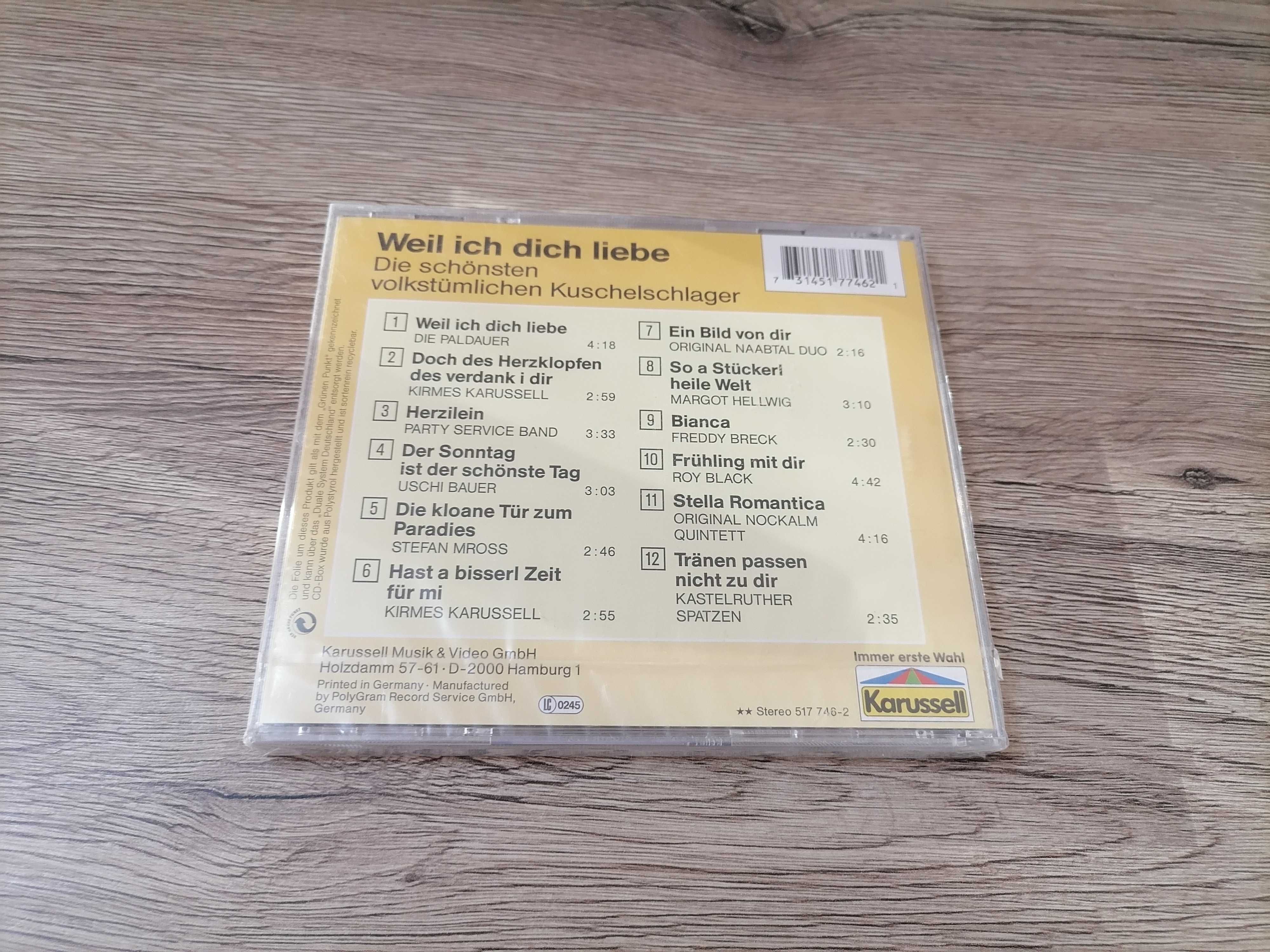 Various – Weil Ich Dich Liebe - Die Schönsten ... CD (3233) nowa