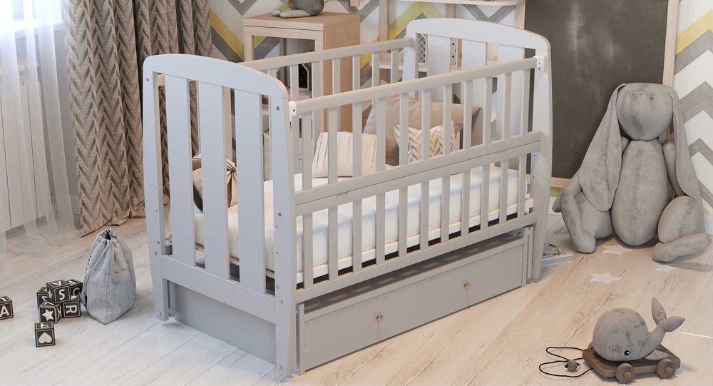Ліжечко Букове | Кроватка для новонароджених / Ліжко для Немовлят!