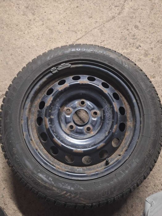 Koła felgi opony czujniki zimowe 16 Toyota 205/55/16 DUNLOP Okazja!!!