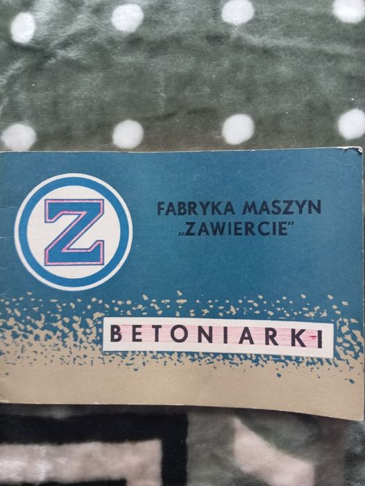 Fabryka Maszyn "ZAWIERCIE" Betoniarki Katalog.