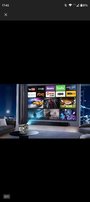 Projektor LED 4k Magcubic HY320