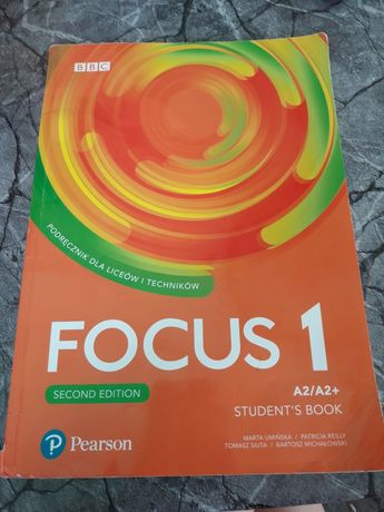 Podręcznik język angielski Pearson Focus 1 A2/A2+ Student's book 2019