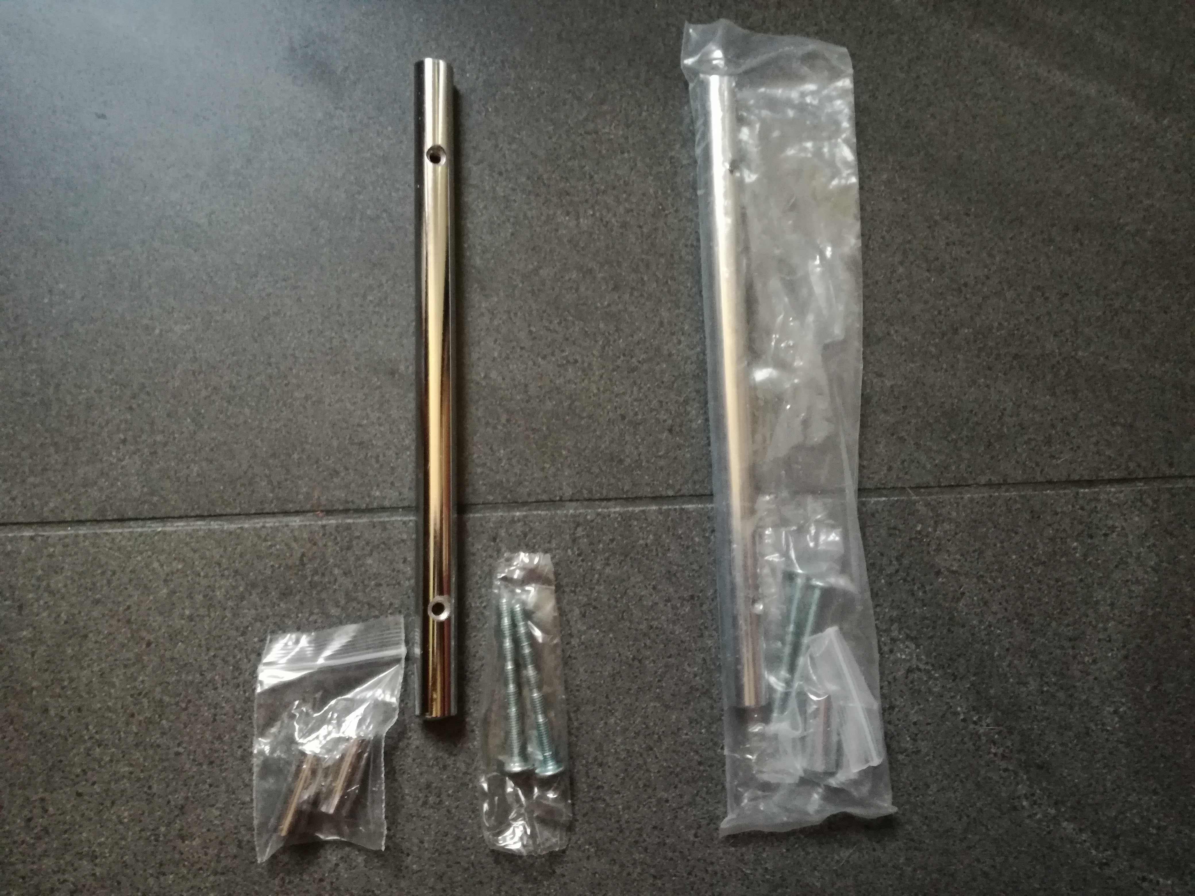 2x uchwyt meblowy relingowy 185mm chrom