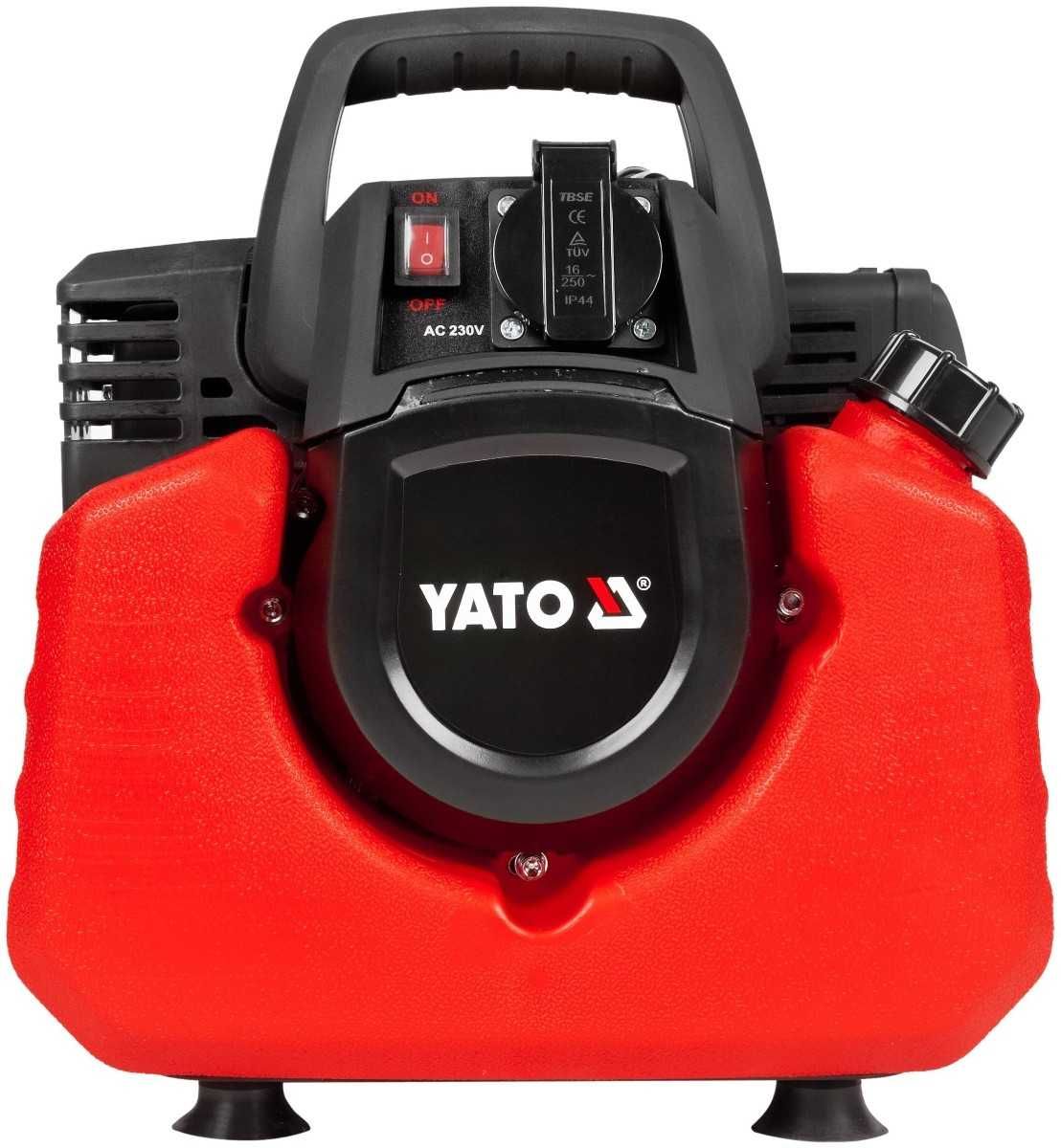 Інверторний генератор YATO 800 Вт бензиновий, тихий, 3.5 л бак