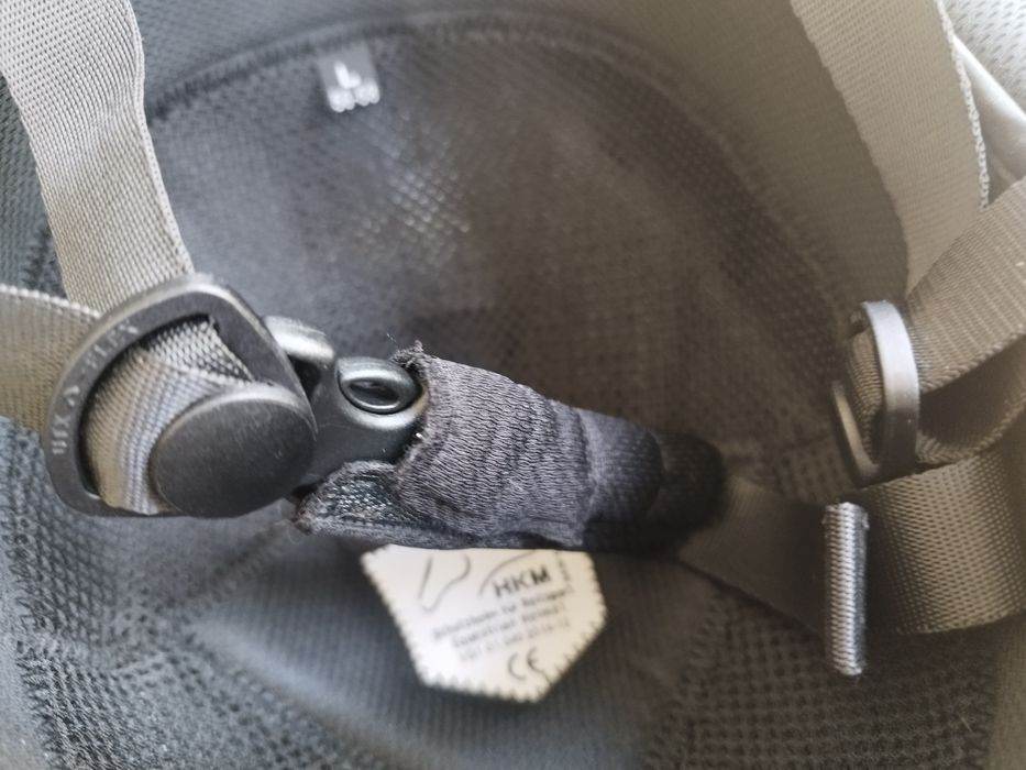 Kask jeździecki HKM - L nowy