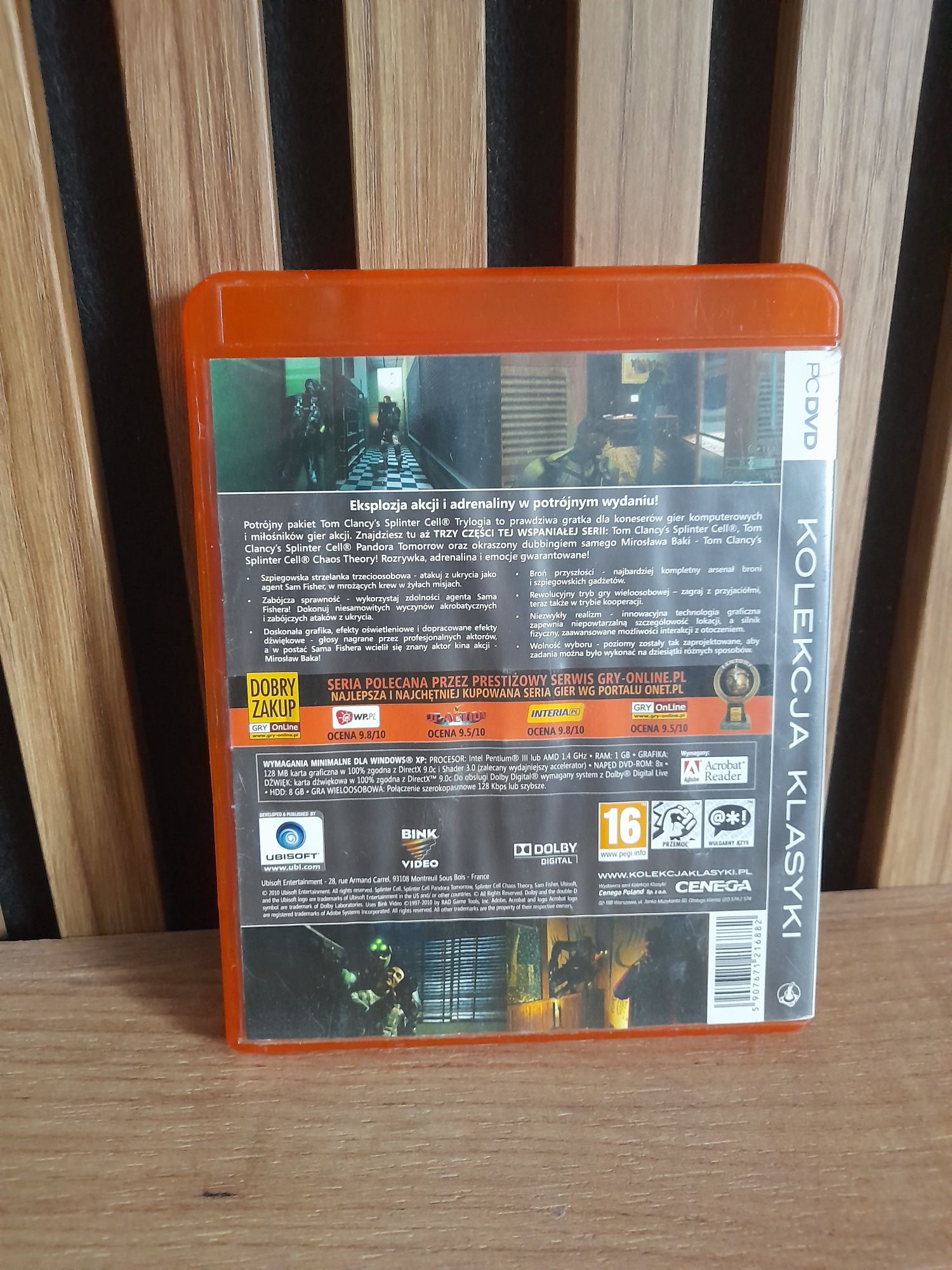 Klasyka trylogia Tom Clancy's Splinter Cell / PC / wersja PL