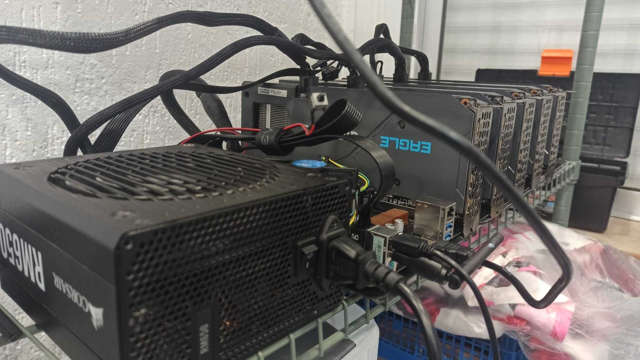 Mining RIg - (GPUs mais eficientes) Garantia