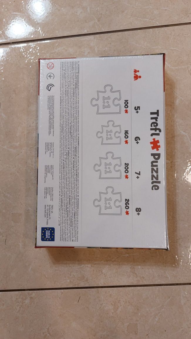 Puzzle Trefl 160 nowe dinozaury