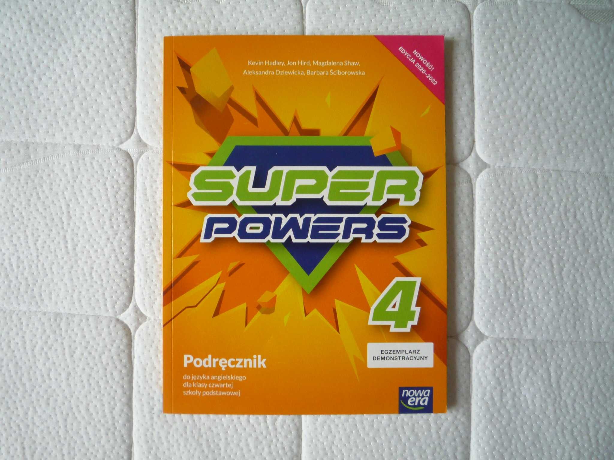 Super Powers 4 Podręcznik + Ćwiczenia Klasa 4 Język angielski