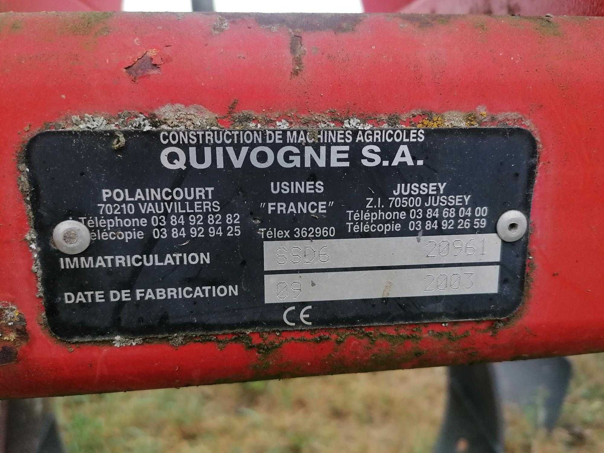 Глибокорозпушувач Quivogne SSD6